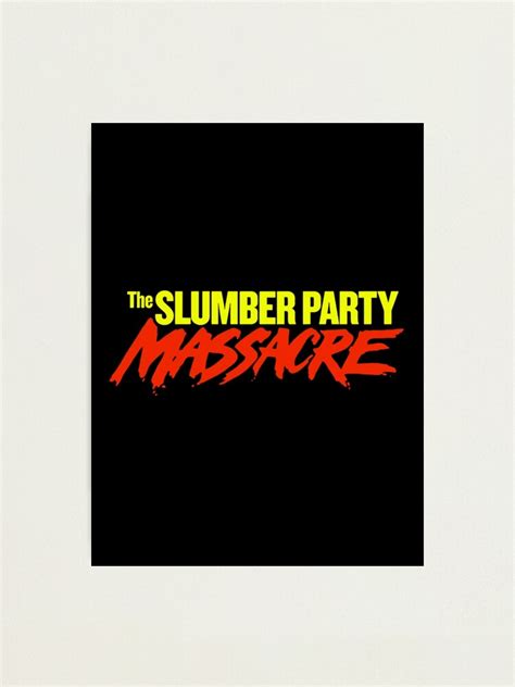 The Slumber Party Massacre 1982 Slasher [horror Movie] Design Vhsgasm Horror Vhs Best