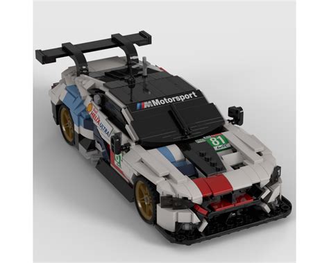 LEGO MOC BMW M8 GTE #81 by LasseD | Rebrickable - Build with LEGO