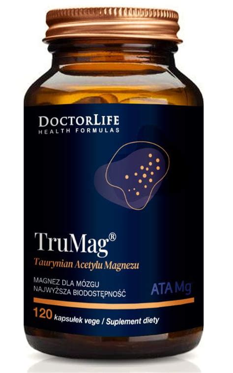 Doctor Life Trumag Taurynian Acetylu Magnezu Kapsu Ek Sk Ad