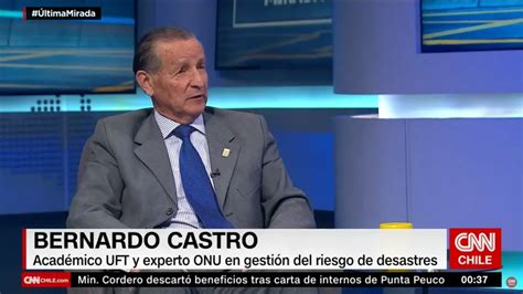 Bernardo Castro experto ONU explica la gestión del riesgo de