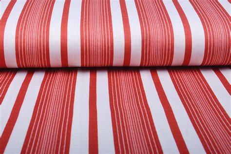 Viskose Jersey Sommer Streifen Rot Yes Fabrics