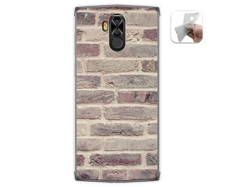 Funda Gel Tpu para Doogee N100 diseño Ladrillo 01 Dibujos Miravia