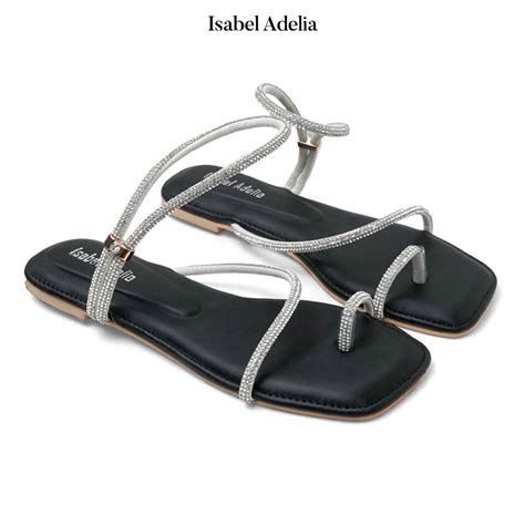 Jual Isabel Adelia Sendal TULIPA Sandals Tali Wanita Sandal Teplek