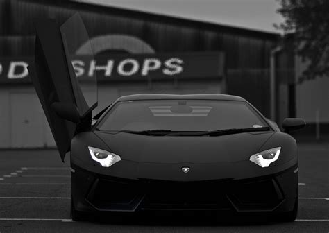 Lamborghini Aventador Black Hd Wallpaper