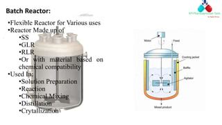 Reactors Parts In Api Chemical Industries Ppt