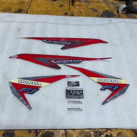 Jual Stiker Stripping Striping Decal Graphic Honda Vario Techno Led