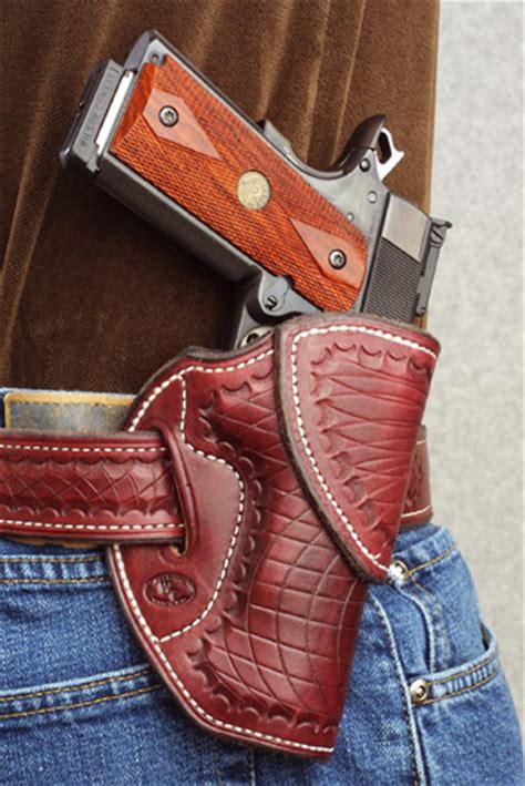 Our Leather Custom Leather Gun Belts