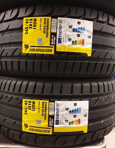 2X NEW KORMORAN TAURUS BY MICHELIN 245 45 ZR18 XL 100W 245 45 18 TYRES