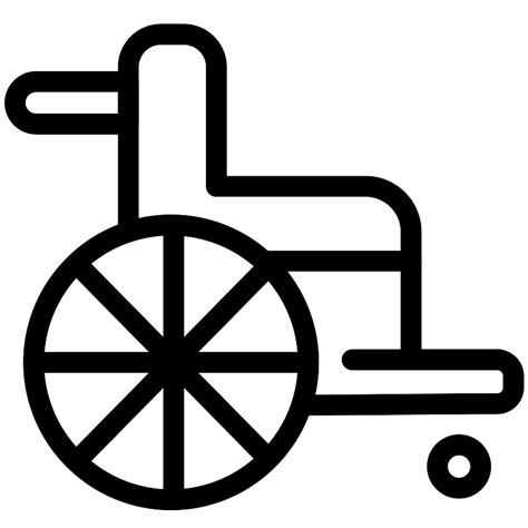 Wheelchair Disability Disable Vector Svg Icon Svg Repo