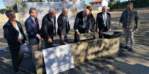 Pôle Culturel De Saint Jean De Luz Une Pose De Première Pierre Dédiée