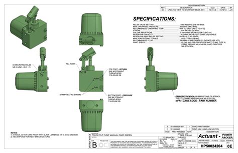 Hydraulic Cab Tilt