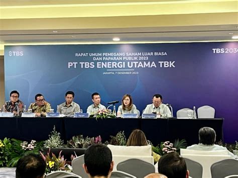 Tbs Siap Lebarkan Bisnis Ke Manajemen Pengolahan Limbah Berskala Regional