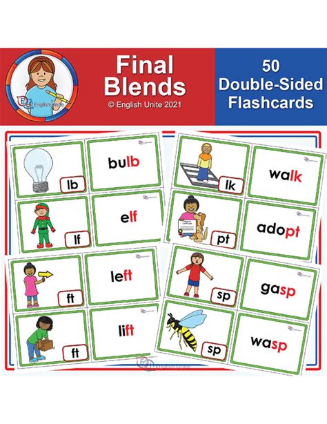 English Unite Flashcards Final Blends