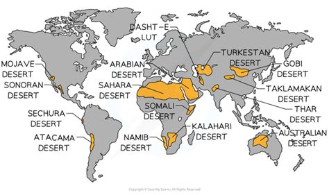Hot Deserts AQA GCSE Geography Questions Answers Medium Save My Exams