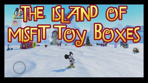 Christmas 2022 The Island Of Misfit Toy Boxes Disney Infinity 30