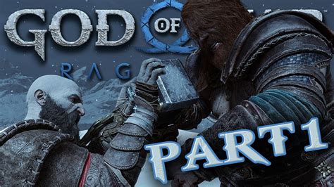 Starting God of War Ragnarök Playthrough Part 1 YouTube