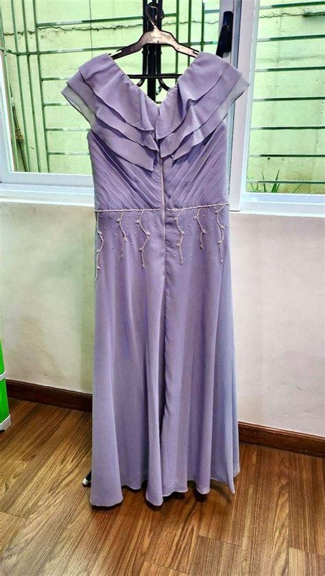 Ninang Or Mother Gown For Events And Wedding Dress Women S Fashion