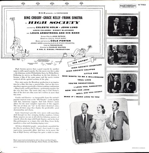 A New High Fidelity Recording From the Sound Track of the M-G-M Picture