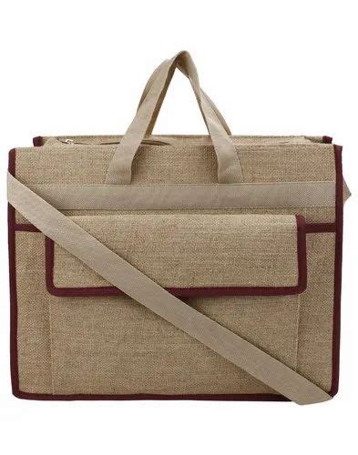 Executive Brown Jute Conference Bag For Promotion At Rs 200 Piece In