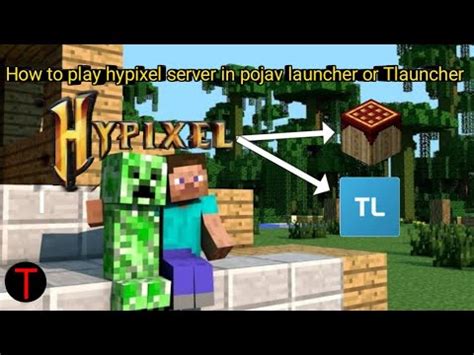 How To Play Hypixel Server In Pojav Launcher Or Tlauncher YouTube