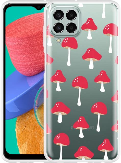 Samsung Galaxy M33 Hoesje Paddenstoelen Bol