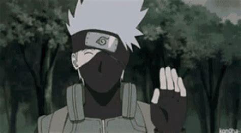 Naruto Kakashi GIF - Naruto Kakashi Wave - Discover & Share GIFs