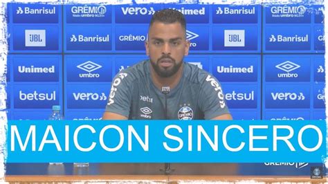 Maicon D Entrevista Esclarecedora Sobre O Momento Do Gr Mio E Cita