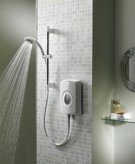 Aqualisa Aquastyle Electric Shower 8 5kw Whiteandchrome 90mm Single Spray