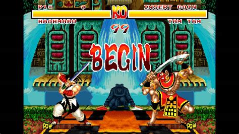 Samurai Shodown Arcade 60Hz Green Hell Tam Tam Stage BGM YouTube