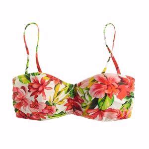 J Crew Swim Nwt Jcrew Hibiscus Hidden Underwire Bikini B Poshmark