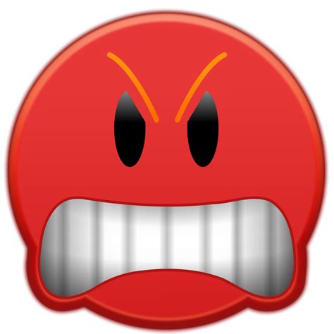 Angry Face Png Clipart Png All