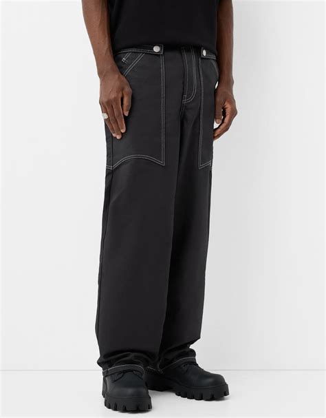 Super Baggy Carpenter Jeans Men Bershka