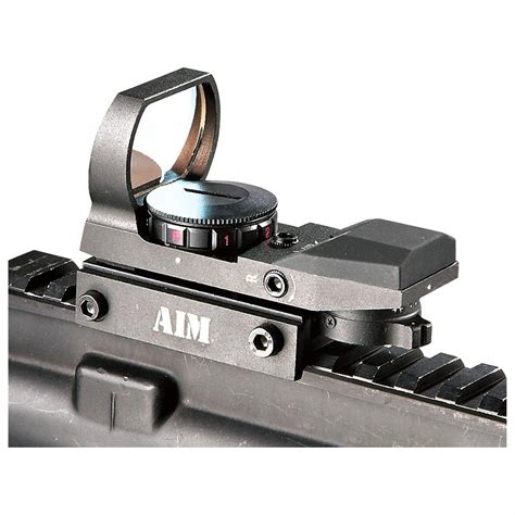 Aim Sports Multi Reticle Combat Sight Red Dot Sights At