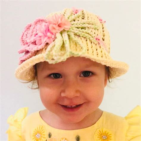 Crochet Panama Hat Girl Crochet Hat Crochet Hat Women Crochet Flowers ...