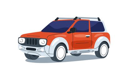 Cartoon Suv Vector Images (over 1,900)