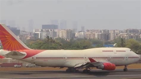 Goodbye The Queen Of The Sky Air Indian Boeing 747 400 The Last Departure Mumbai N940as Vt