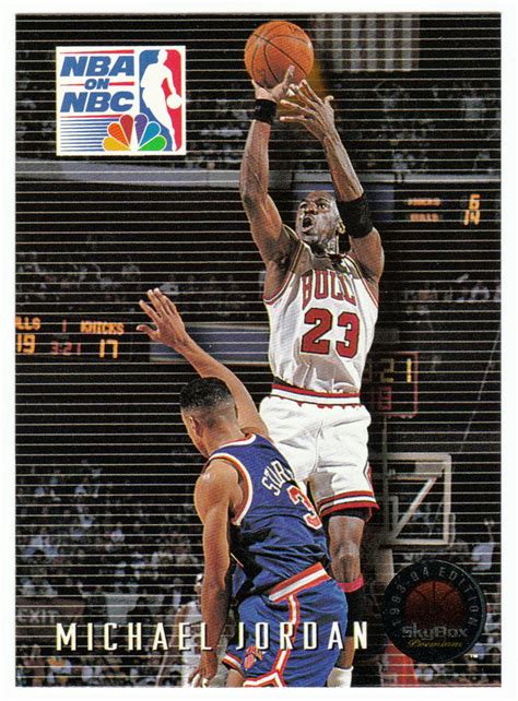 Michael Jordan Skybox Card 1995 THE SHOOT