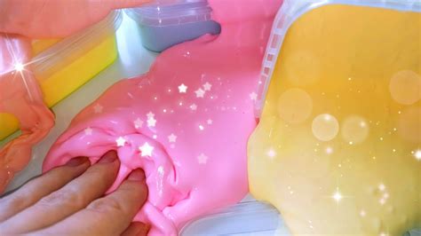 ASMR slime sounds Satisfying Slime ASMR Relaxing Slime Videos 슬라임