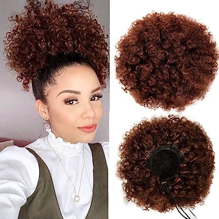 Amazon Afro Puff Drawstring Ponytail Kinky Curly Bun Premium