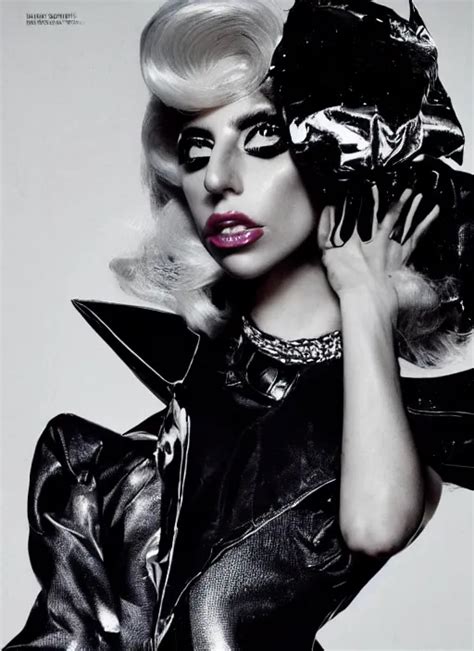 Lady Gaga Styled By Nick Knight Posing S Style Stable Diffusion