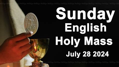 Catholic Mass Today I Daily Holy Mass I Sunday July 28 2024 I English Holy Mass Youtube