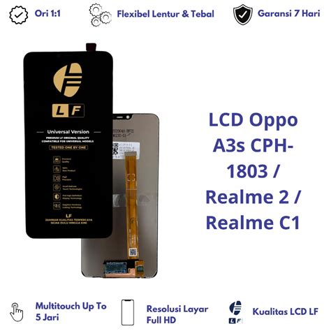 Jual Lcd Oppo A S Cph Realme Realme C Fullset Touchscreen