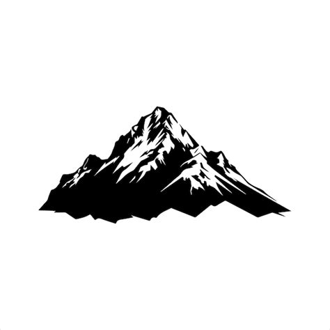 Premium Vector Free Vector Hand Drawn Mountain Range Silhouette