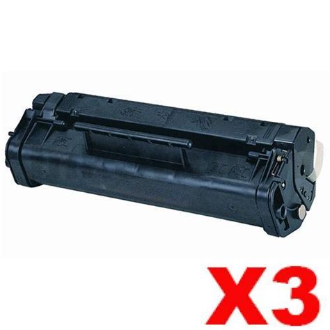 HP 3 x C3906A (06A) Compatible Black Toner Cartridge Ink Station ...