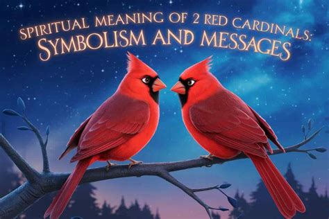 Spiritual Meaning of 2 Red Cardinals: Symbolism and Messages