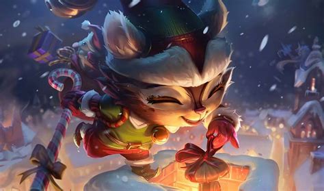 Happy Elf Teemo :: League of Legends (LoL) Champion Skin on MOBAFire