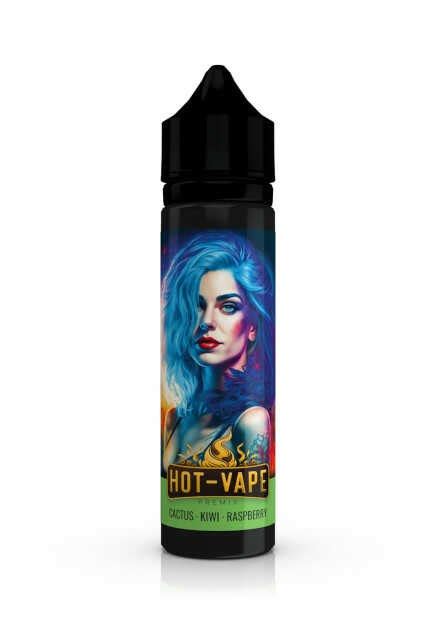 Premix HOT VAPE Cactus Kiwi Raspberry Ml E LIQ