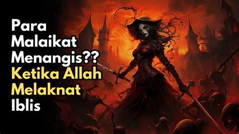 Seluruh Malaikat Menangis Ketika Allah Laknat Iblis Padahal Butir