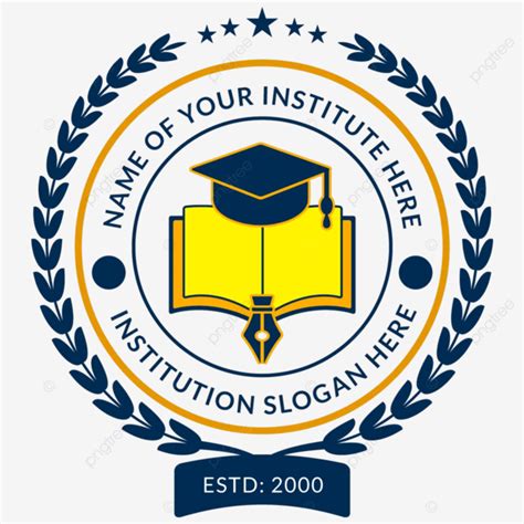 Education Logo and School Badge Design Template Vector