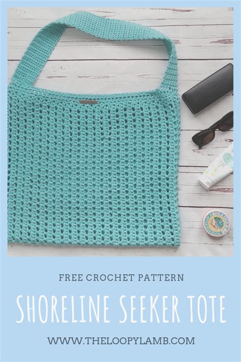 Crochet Beach Bag Free Pattern Shoreline Seeker Tote Bag